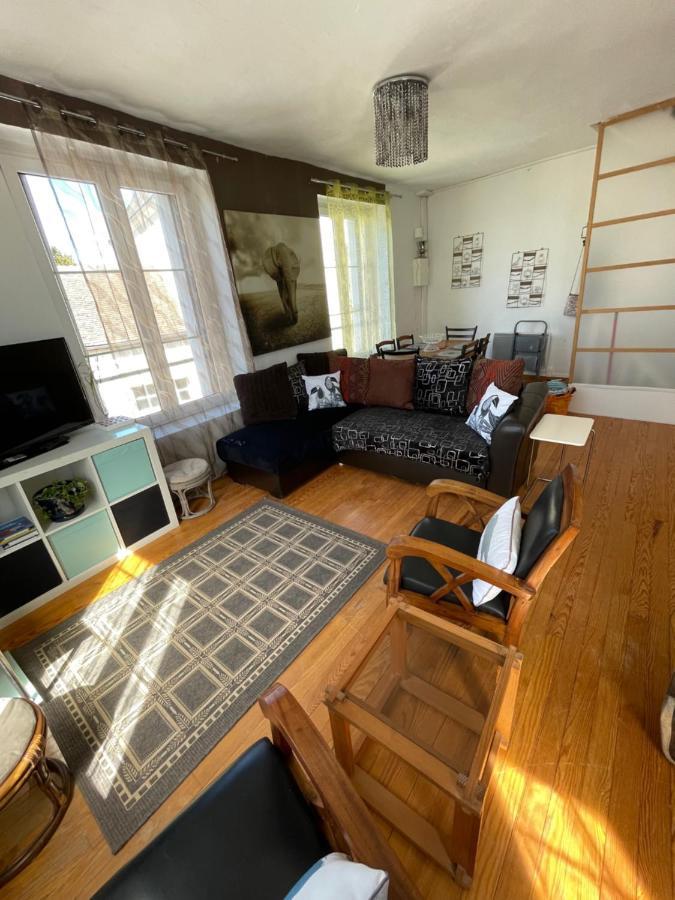 Duplex Apartment Beaumont-sur-Sarthe Luaran gambar